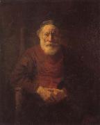 An Old Man in Red Rembrandt